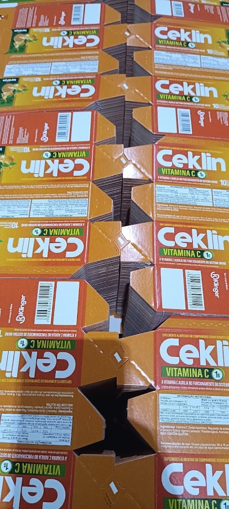 Ceklin Vitamina C — produção farmacêutica