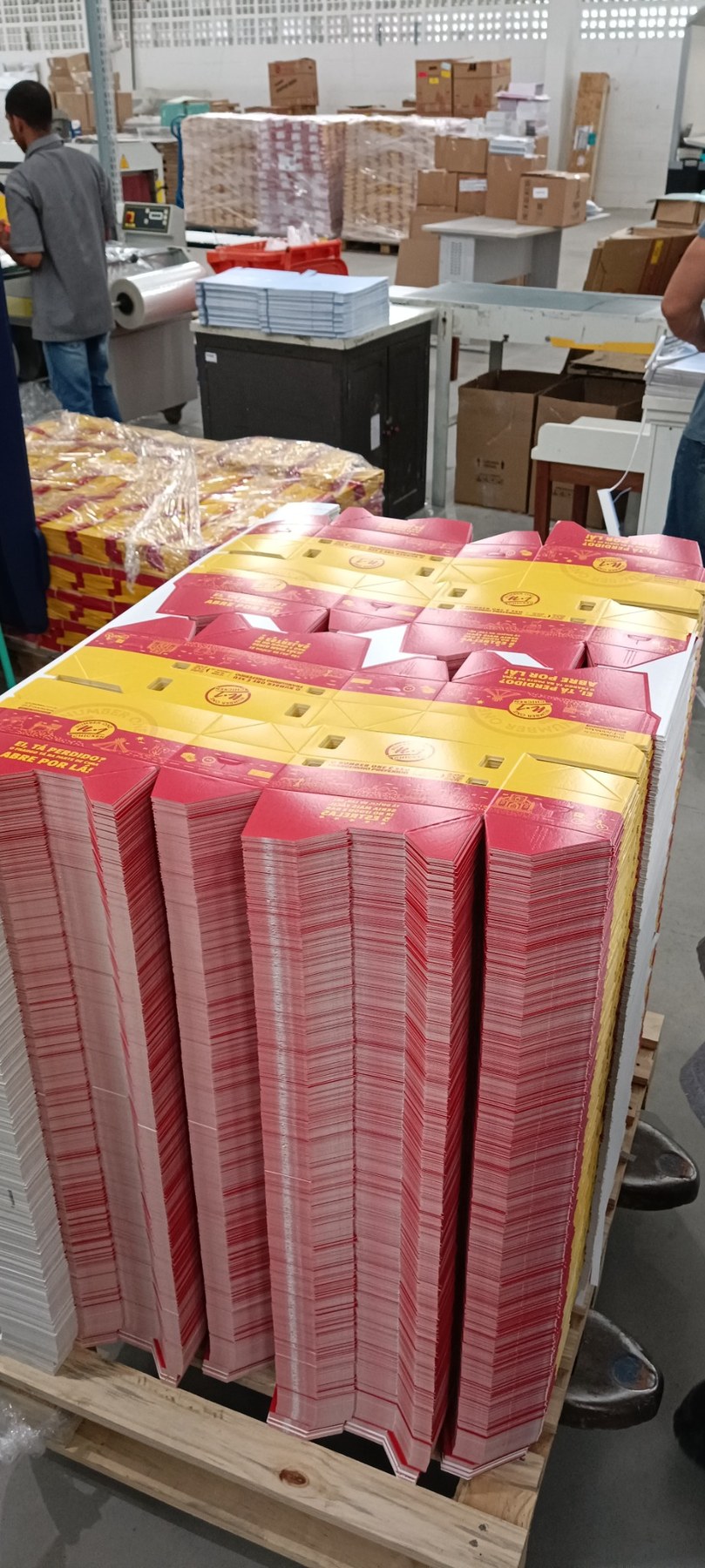 Produção em escala — cartuchos